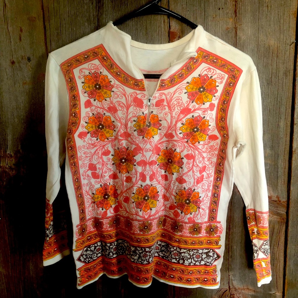 Vintage Floral Top